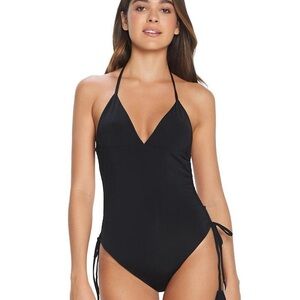 Size S l Kiby's - Black Cut-Out One Piece